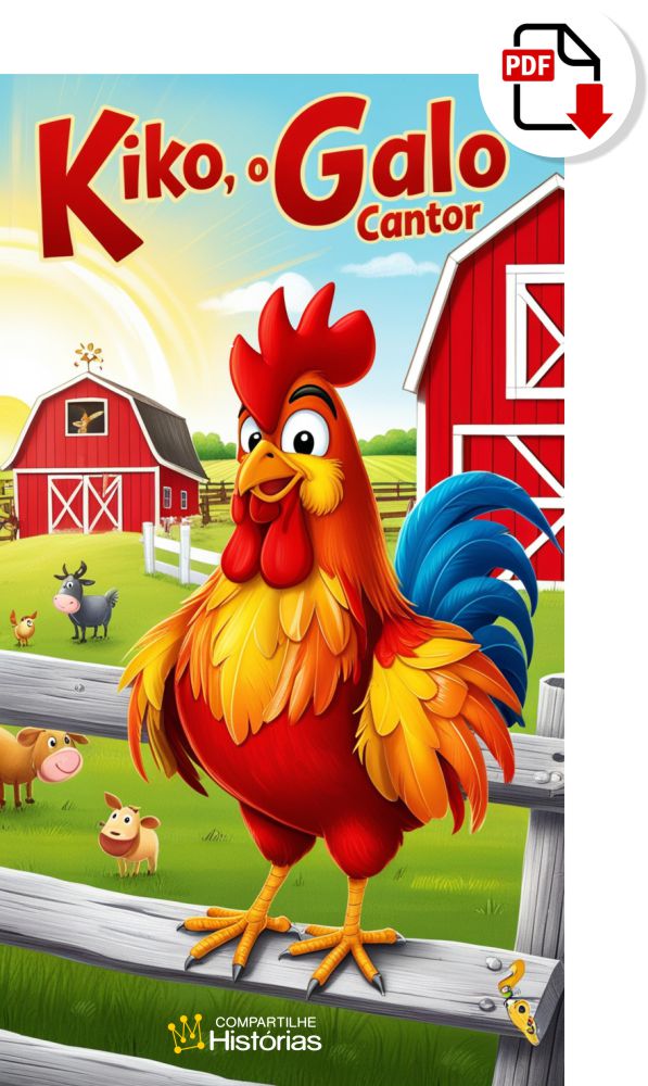 Kiko, o Galo Cantor livro infantil em pdf