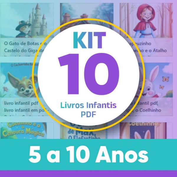 kit 10 livros infantis 5 a 10 anos em pdf para baixar