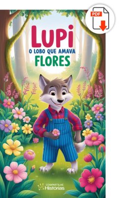 Livro infantil em Pdf - Lupi, o Lobo que Amava Flores