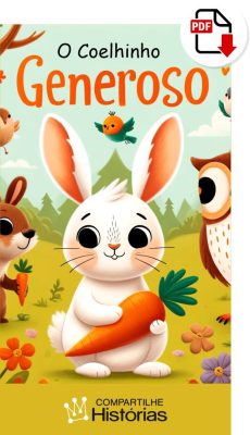 Livro infantil em PDF - O Coelhinho Generoso