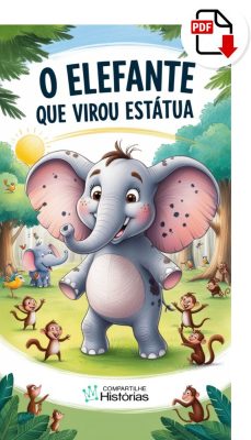 Livro infantil em PDF - O Elefante que Virou Estátua