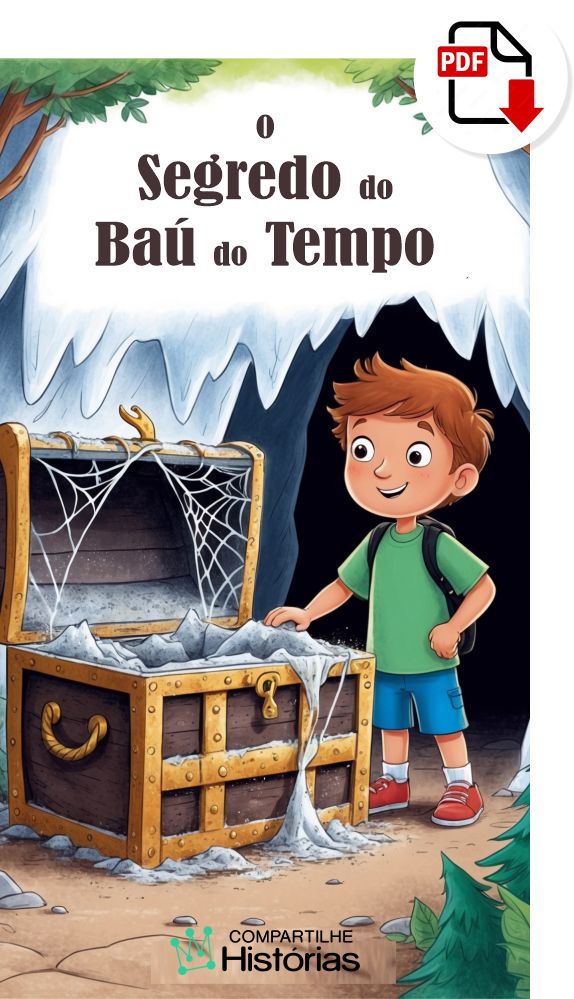 Livro infantil em PDF - O Segredo do Baú do Tempo