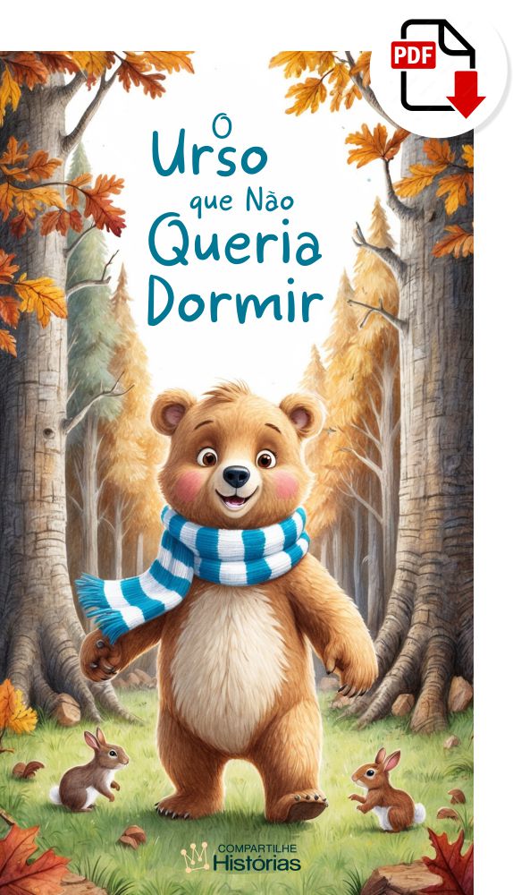 Livro infantil em PDF - O Urso que Não Queria Dormir