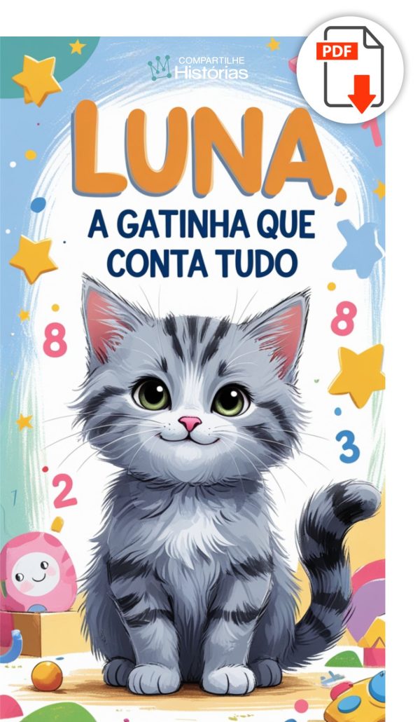 Luna, a Gatinha Que Conta Tudo livro infantil em pdf