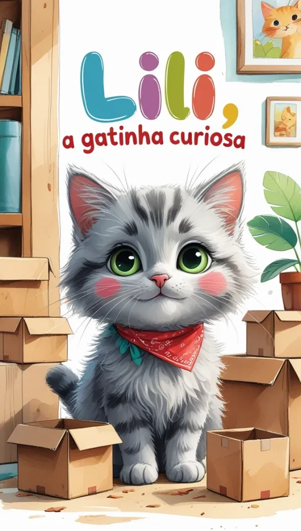 Lili, a Gatinha Curiosa - Livro Infantil em PDF