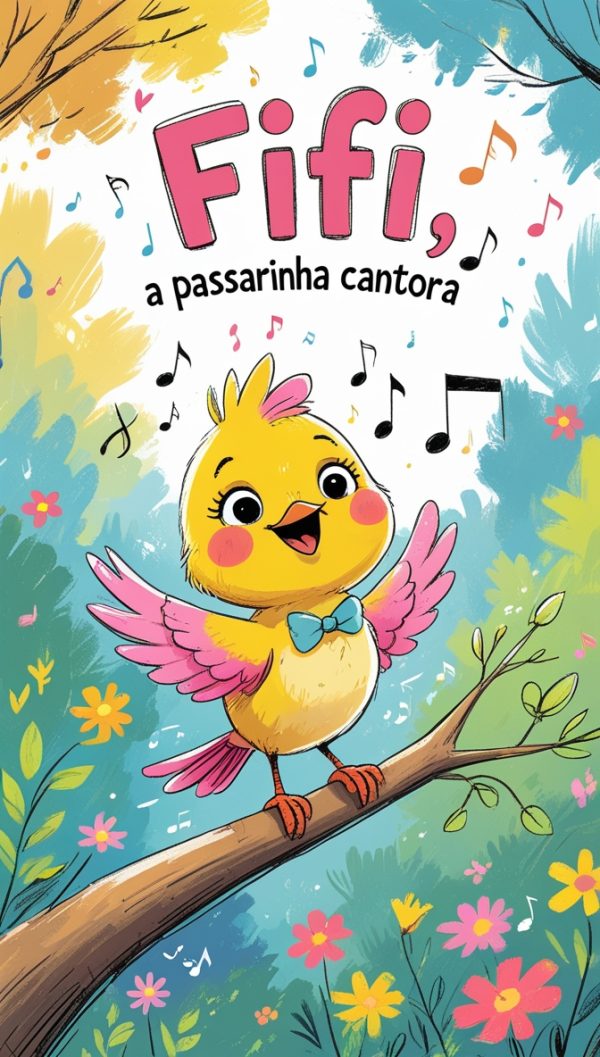 livro infantil pdf Fifi, a Passarinha Cantora