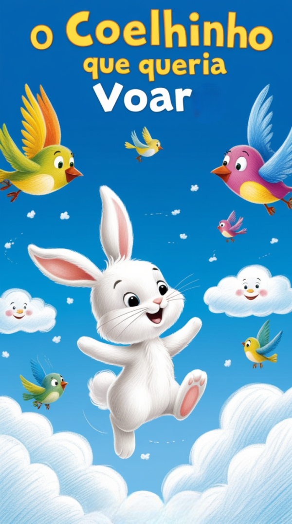 Livro infantil PDF - O Coelhinho que Queria Voar