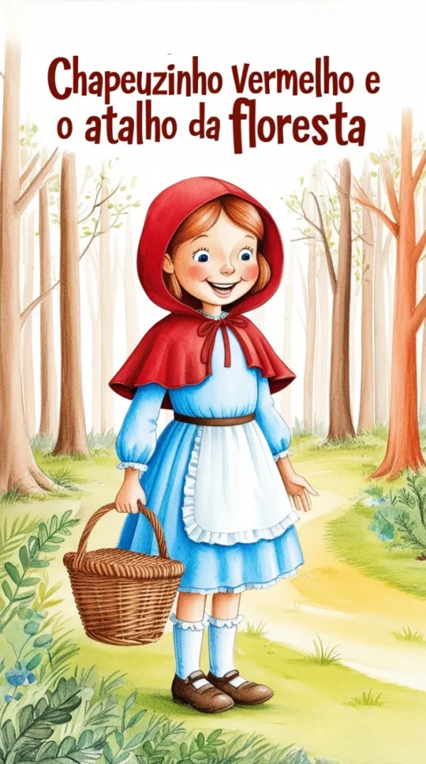 Chapeuzinho Vermelho e o Atalho da Floresta, Livro Infantil em PDF